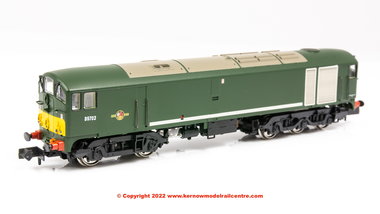 905509 Rapido Co-Bo Class 28 D5702 BR Green With Small Yellow Panel